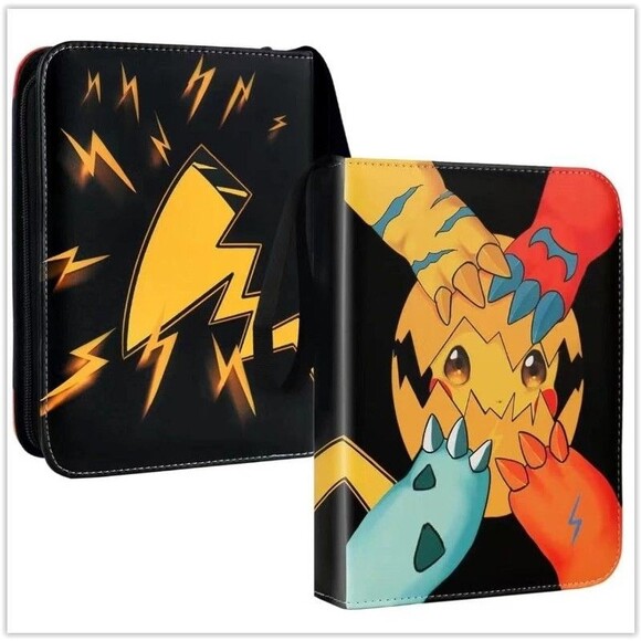 Pikachu Pokemon Card Binder For Card Collections (cards Not Included) - NEW - Picture 1 of 13